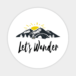 Let's Wander Magnet